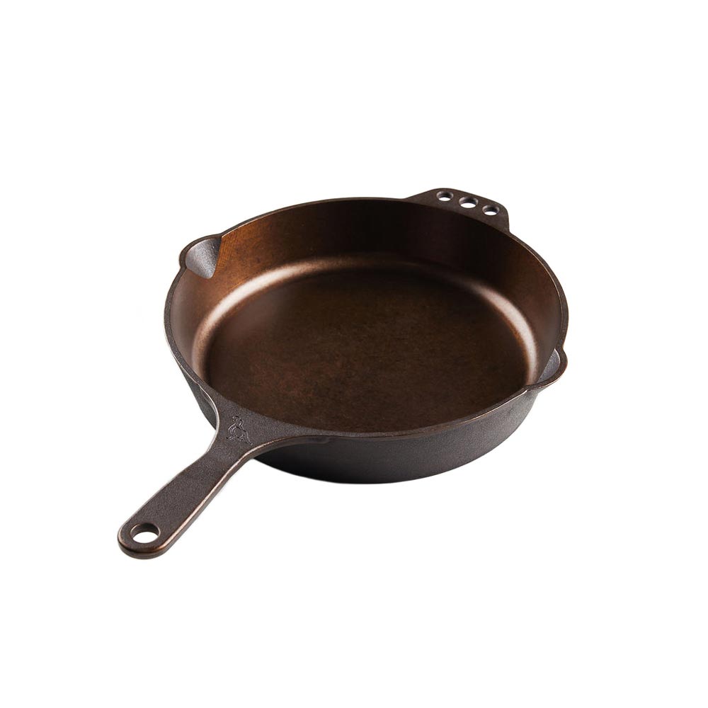 Smithey 11 Cast Iron Deep Skillet with Glass Lid– Forager