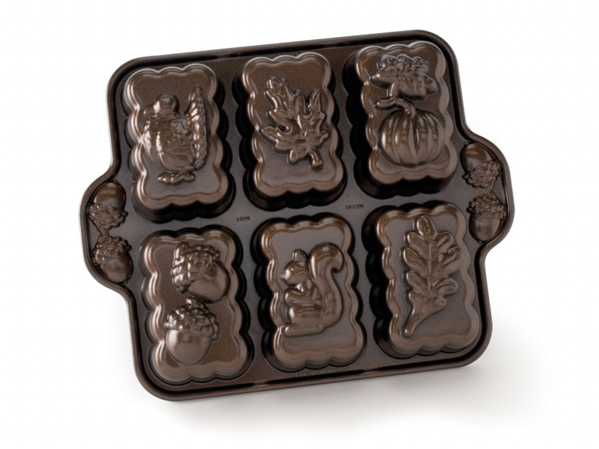 Nordic Ware Harvest Mini Loaf Pan